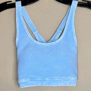 BNWT Women’s NUX blue shapeshifter bra, activewear top. Size-Small